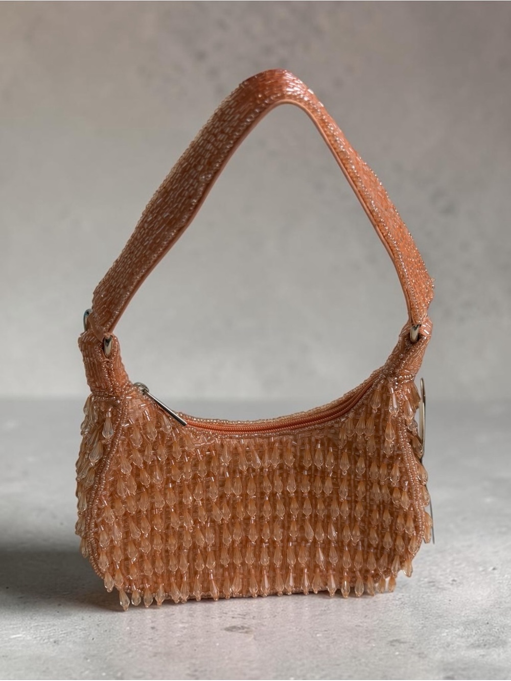 NWT Peach  Beaded Shoulder Bag - Women